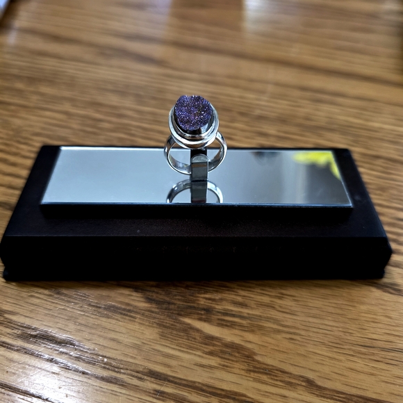 Titanium Druzy Jewelery Set - Picture 3 of 5